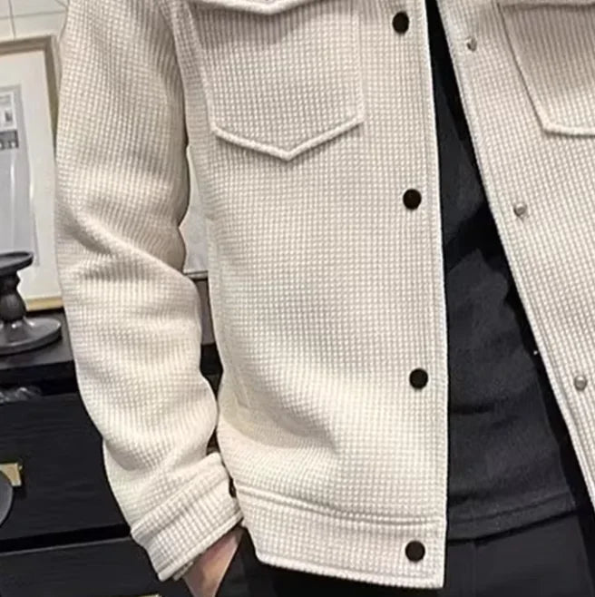 Men Winter Lapel Jacket