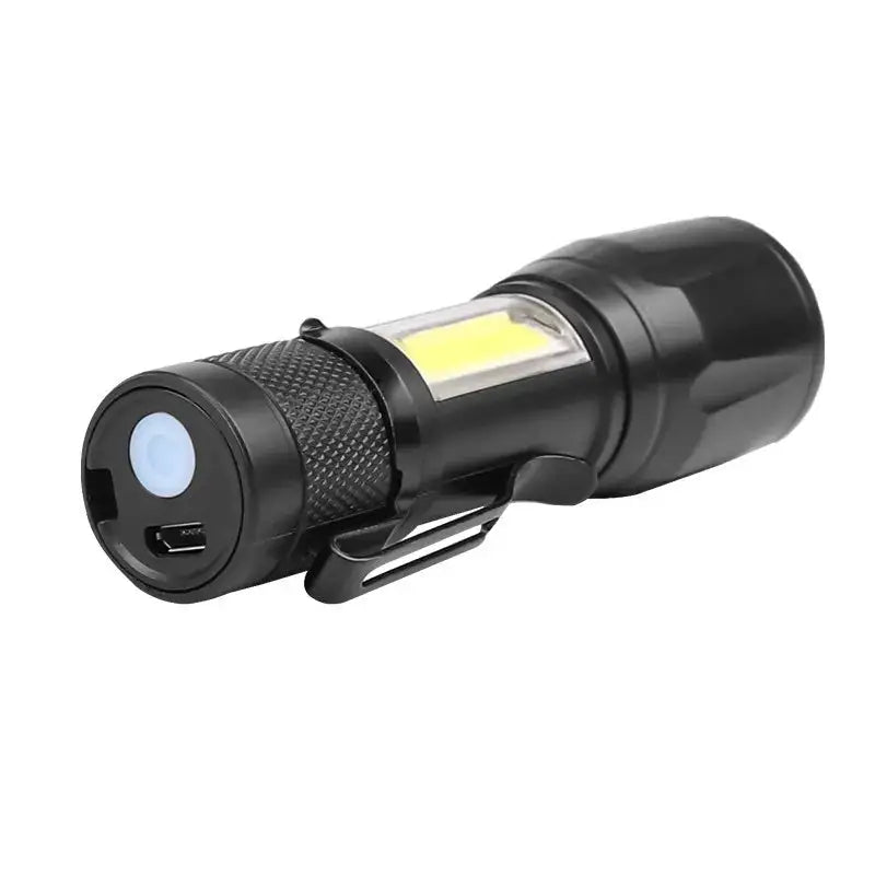 Mini Rechargeable LED Flashlight COB+XPE Portable Torch Camping - Simply Great Gear