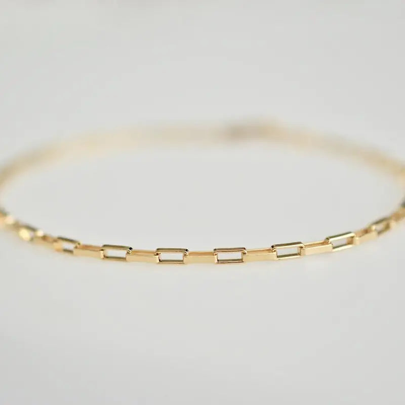 Gold Filled Chain Bracelet Handmade Jewelry - Simply Great Gear