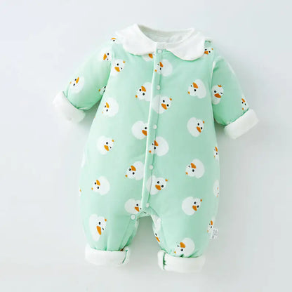 Baby Thickened Cotton Winter Onesie