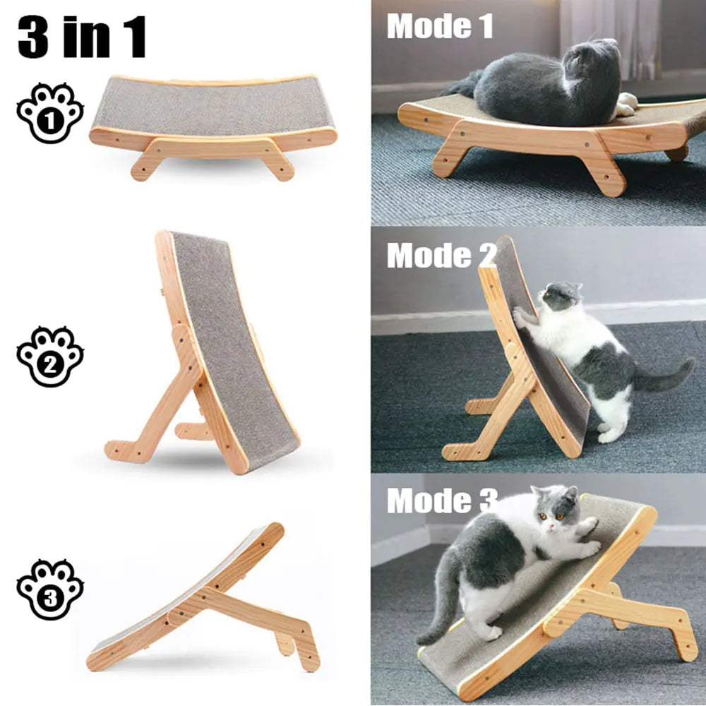 Wooden Cat Scratcher - Simply Great Gear