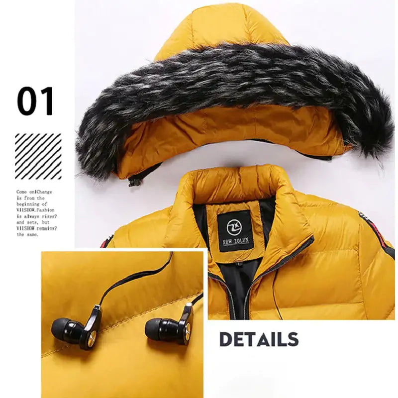 Men Winter Hooded