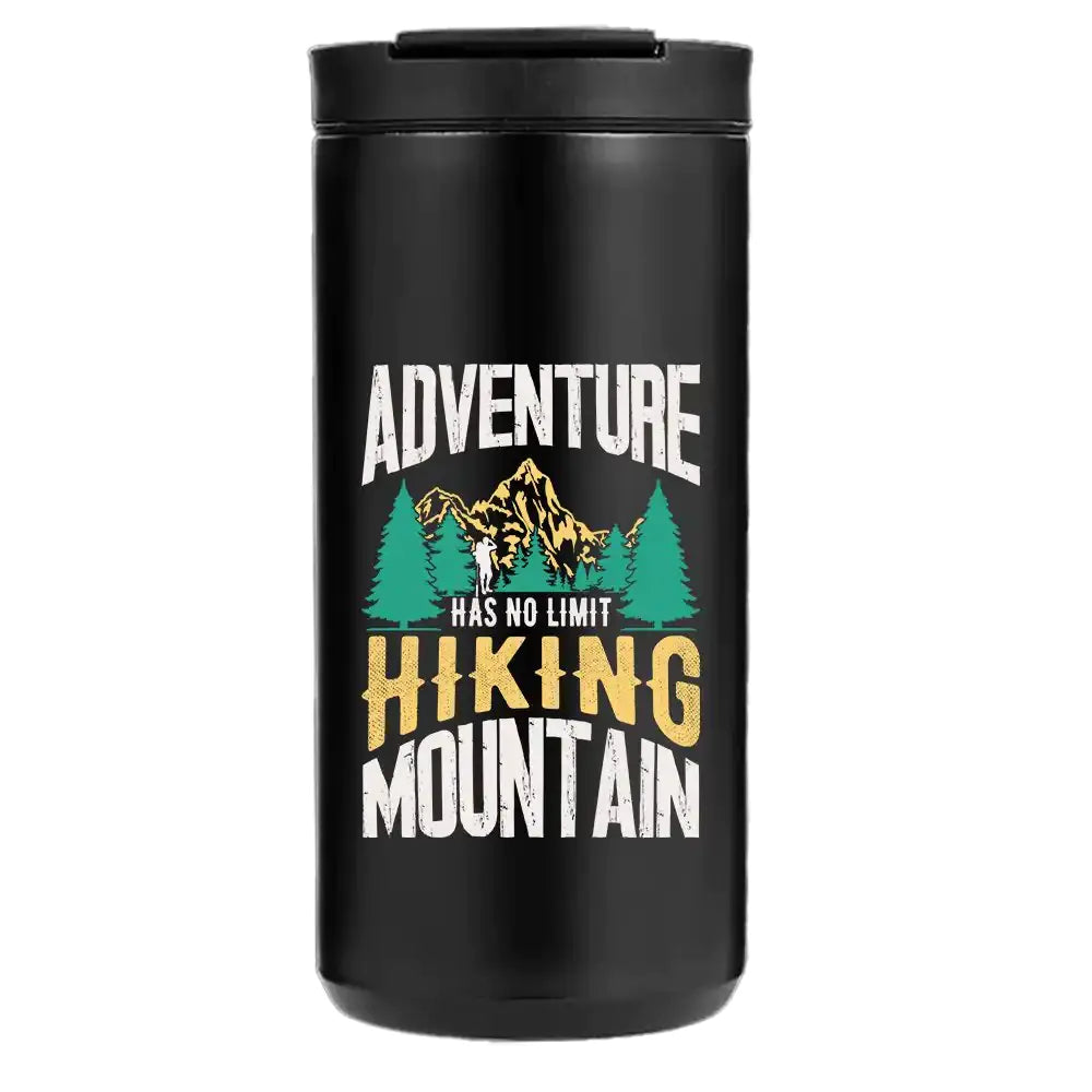 Adventure Has No Limit Hiking Mountain 14oz Insulated Coffee Tumbler - Simply Great Gear