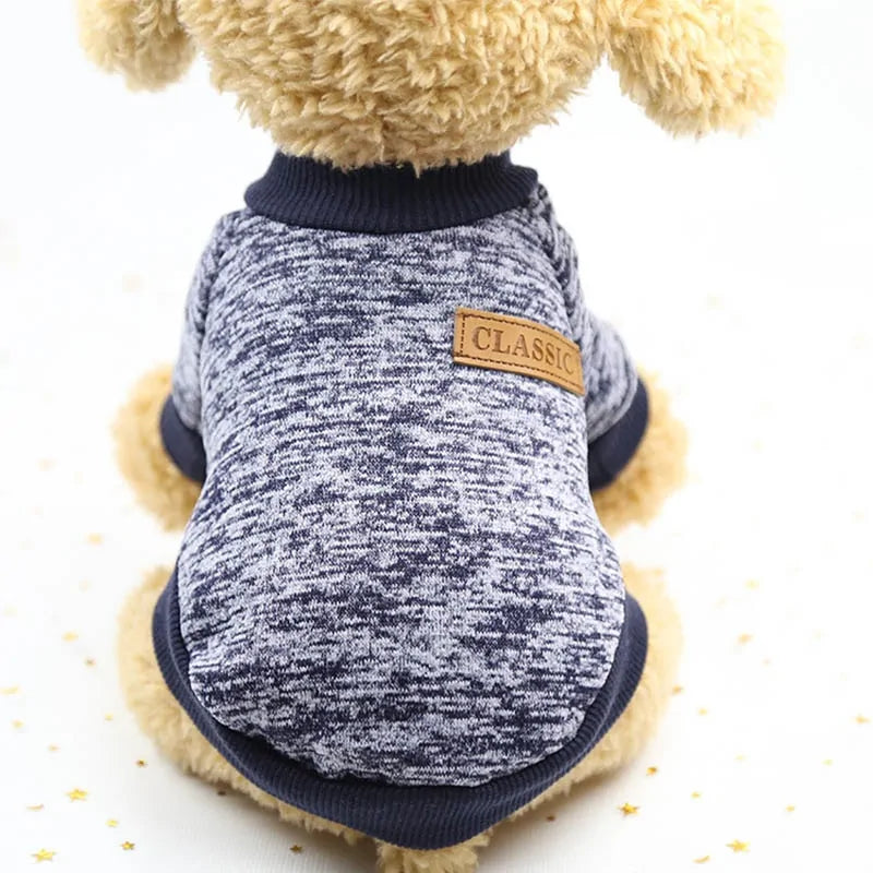 Classic Warm Puppy Pet Cat Winter Fashion Clothes - Simply Great Gear