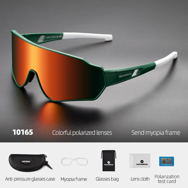 Men's Polarized Cycling Sunglasses - Simply Great Gear