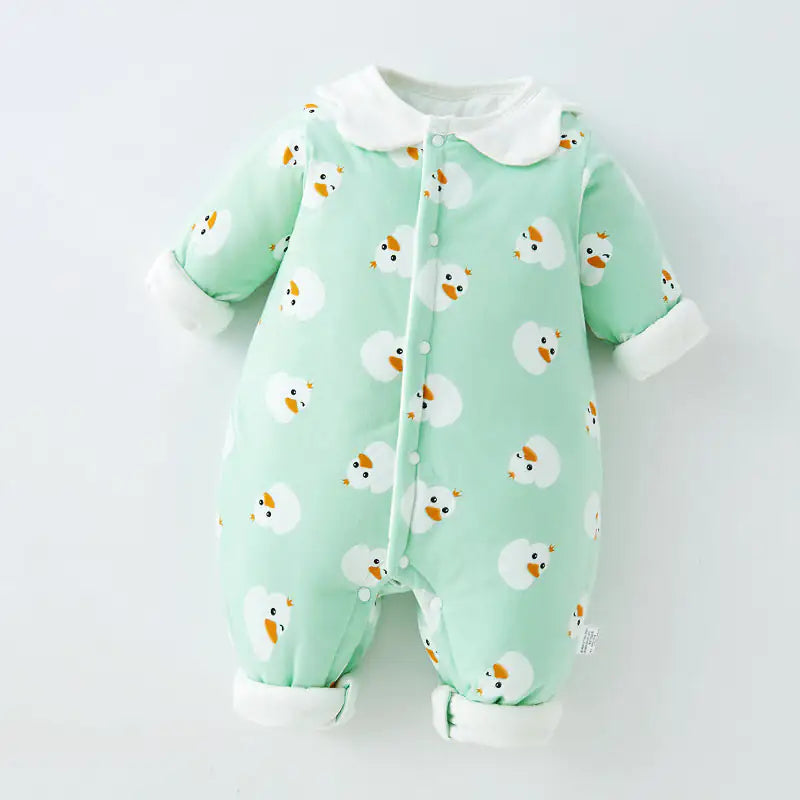 Baby Thickened Cotton Winter Onesie