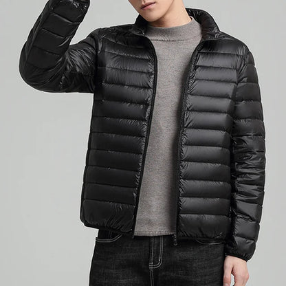 Men Winter Lightweight Down Jacket