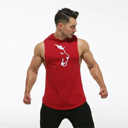 Hooded Sleeveless Men's Vest - Simply Great Gear