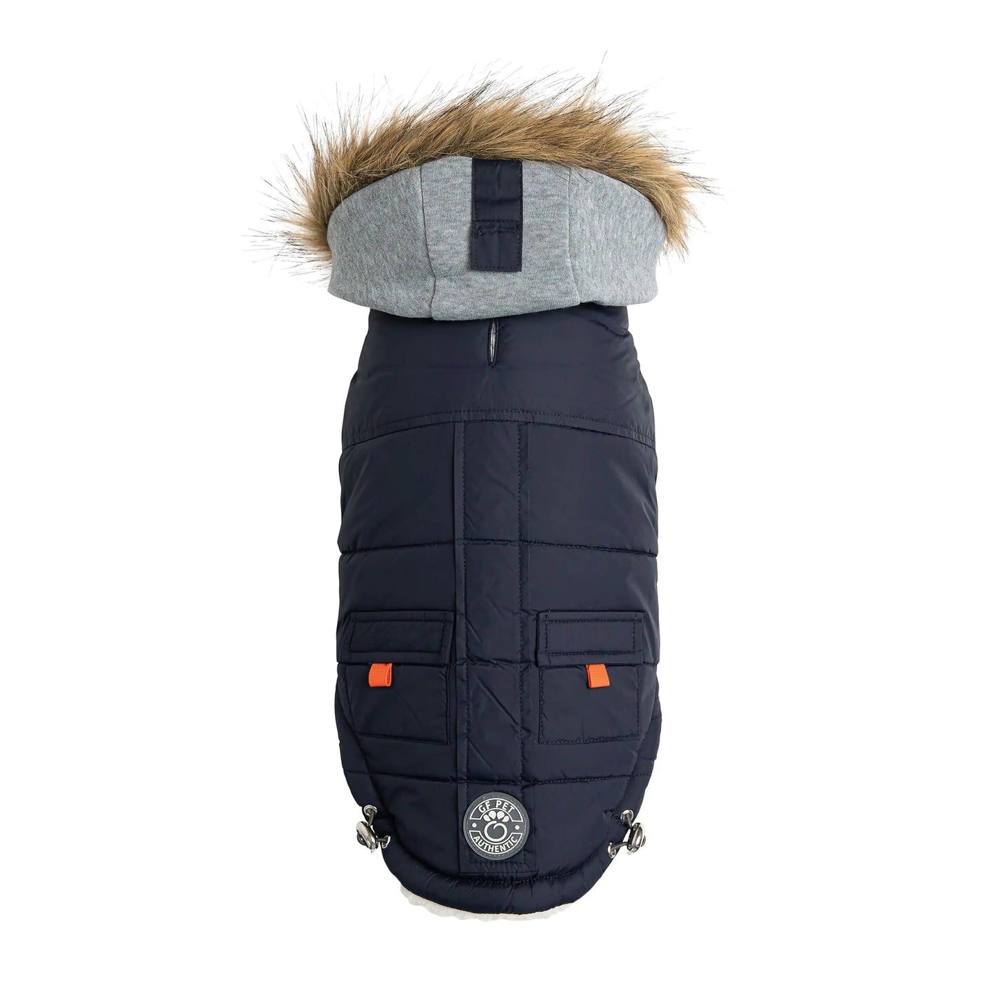 Dog Winter Sailor Parka - Navy