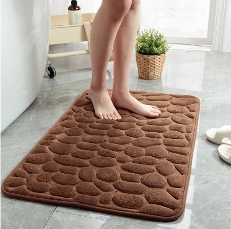 Non-Slip Embossed Bathroom Mat - Simply Great Gear