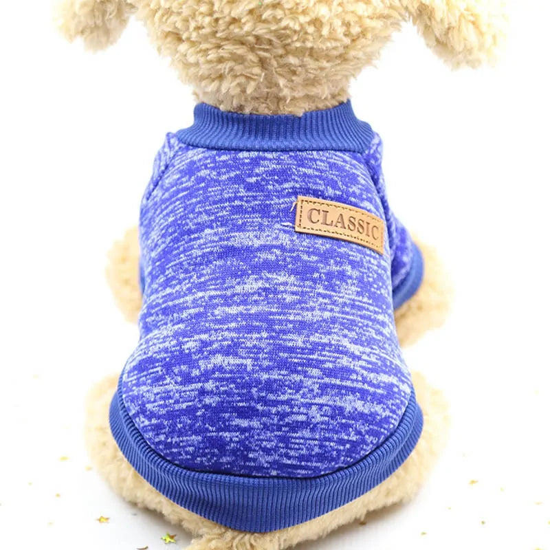 Classic Warm Puppy Pet Cat Winter Fashion Clothes - Simply Great Gear