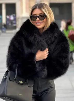 Women Winter Faux Fur Jacket