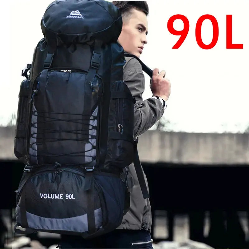 90L Outdoor Travel Backpack for Camping and Hiking - Simply Great Gear