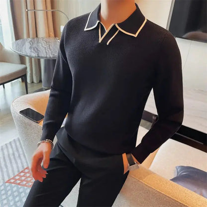 Men Winter British Style Sweater