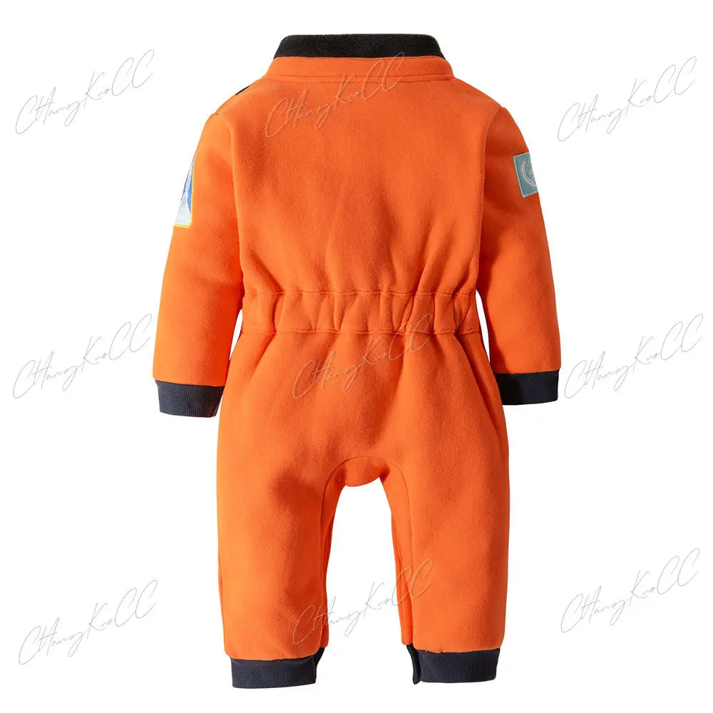 Astronaut Costume Space Suit Rompers for Baby Boys Toddler Infant Halloween Christmas Birthday Party Cosplay Fancy Dress