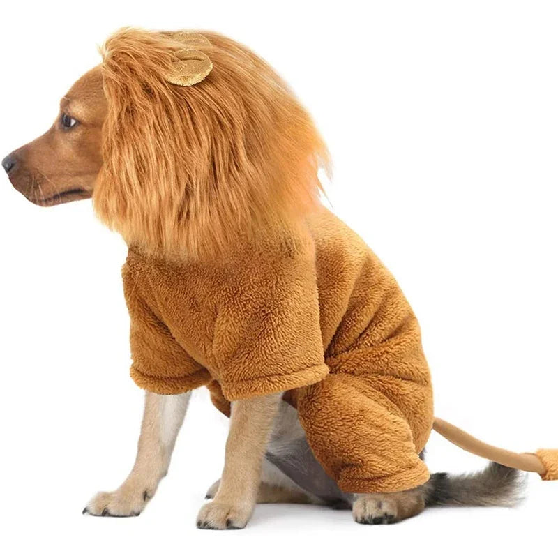 Halloween Pet Lion Costume