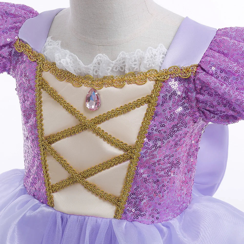 Rapunzel Dress Halloween Costume