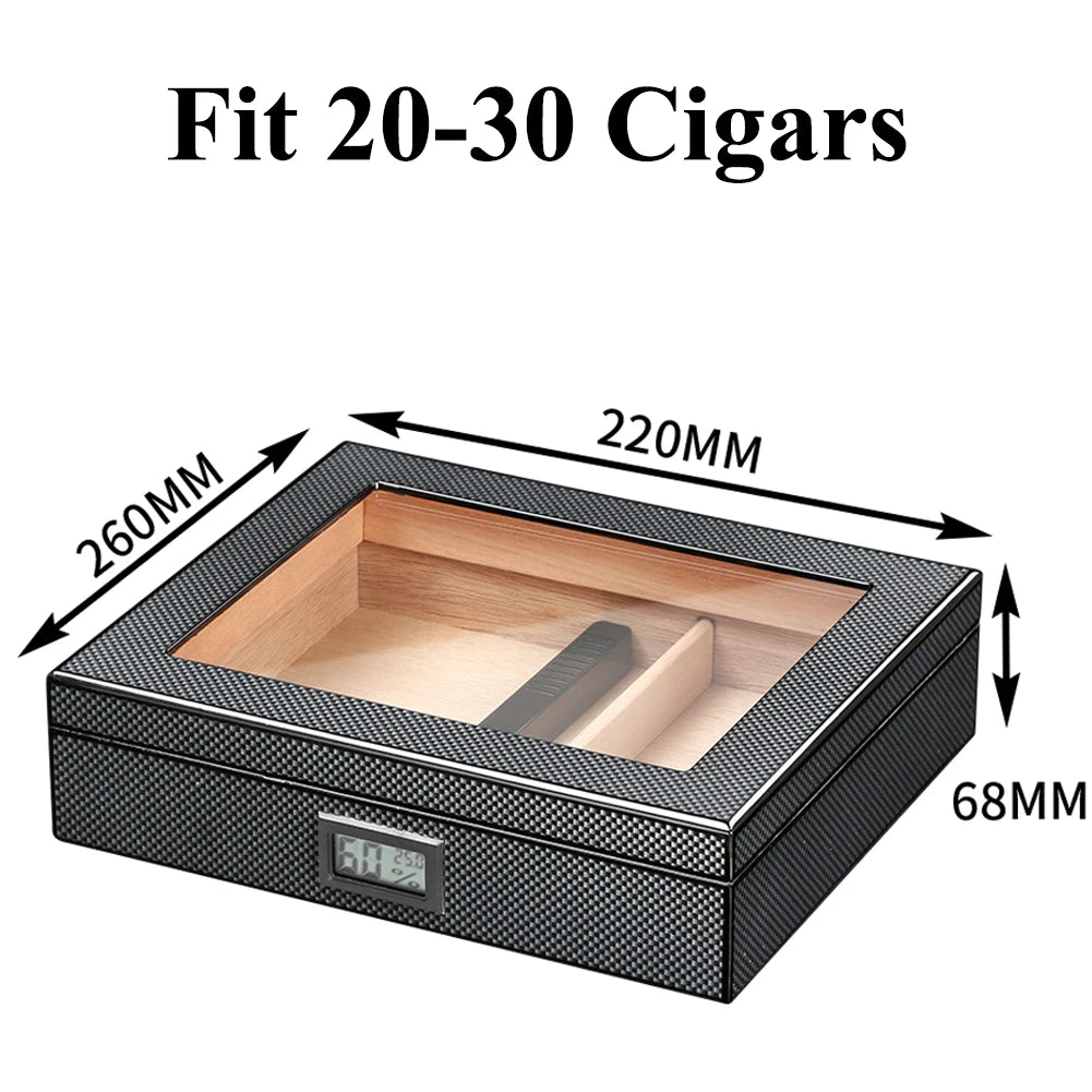 Cedar Wood Humidor Cigar Box - Simply Great Gear