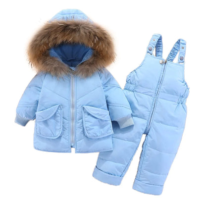 Baby Warm Snowsuit Hooded