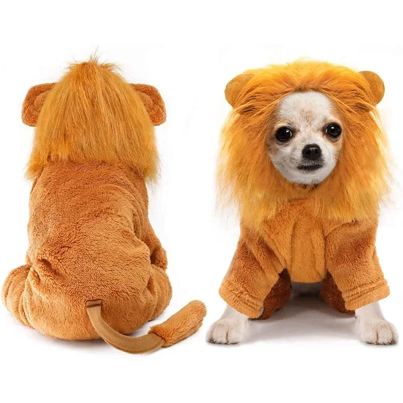 Halloween Pet Lion Costume