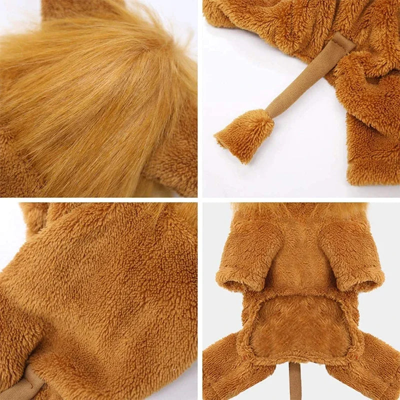 Halloween Pet Lion Costume