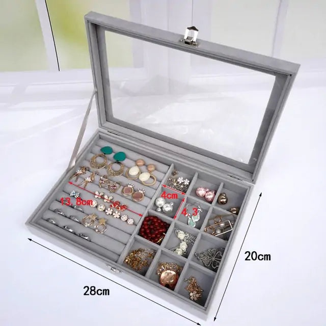 Velvet Jewelry Organizer - Simply Great Gear