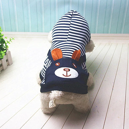 Fashion Striped Pet Dog Clothes - Simply Great Gear