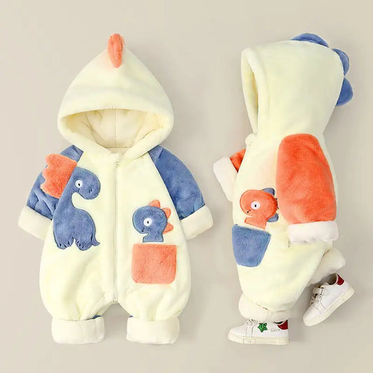 Baby Cozy Plush Winter Romper