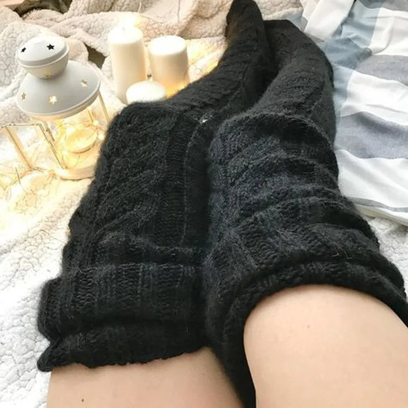 Women Winter Knee Socks