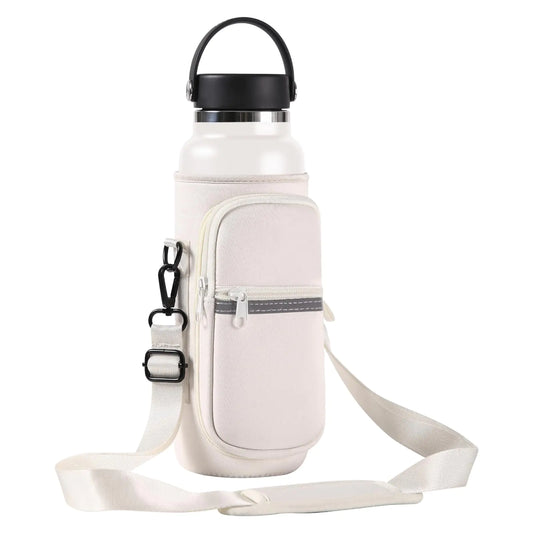 Water Bottle Holder with Strap for Hydro Flask Wide Mouth 32 & 40oz
