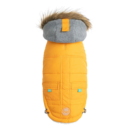 Dog Winter Sailor Parka - Yellow