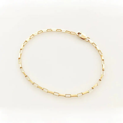 Gold Filled Chain Bracelet Handmade Jewelry - Simply Great Gear