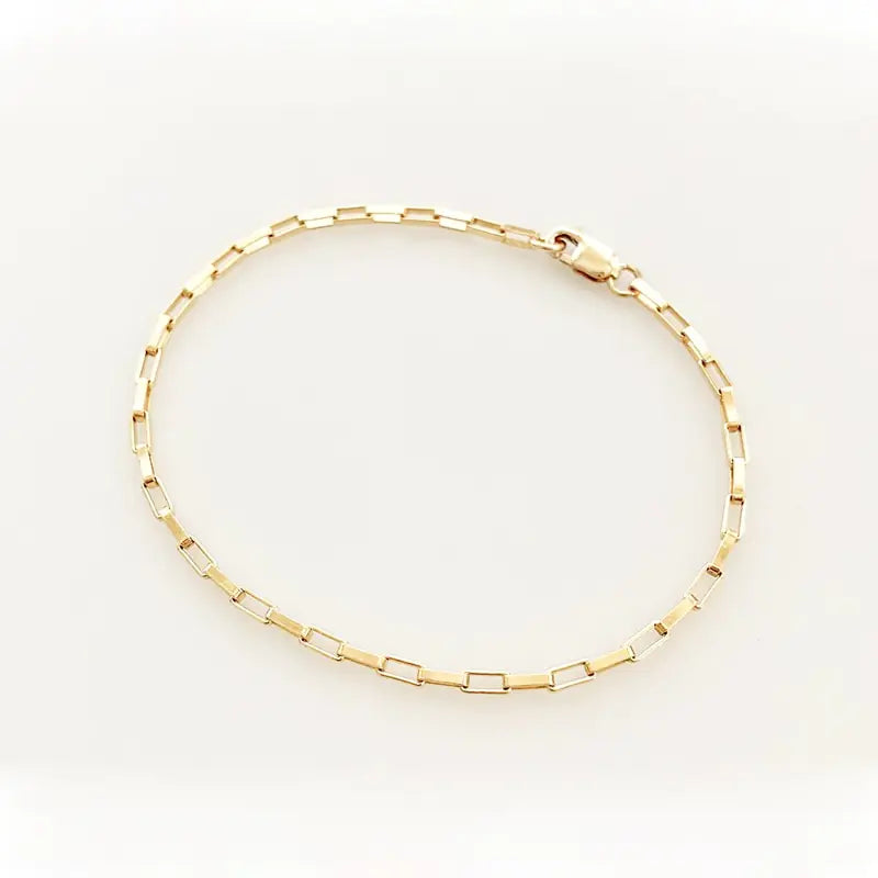 Gold Filled Chain Bracelet Handmade Jewelry - Simply Great Gear