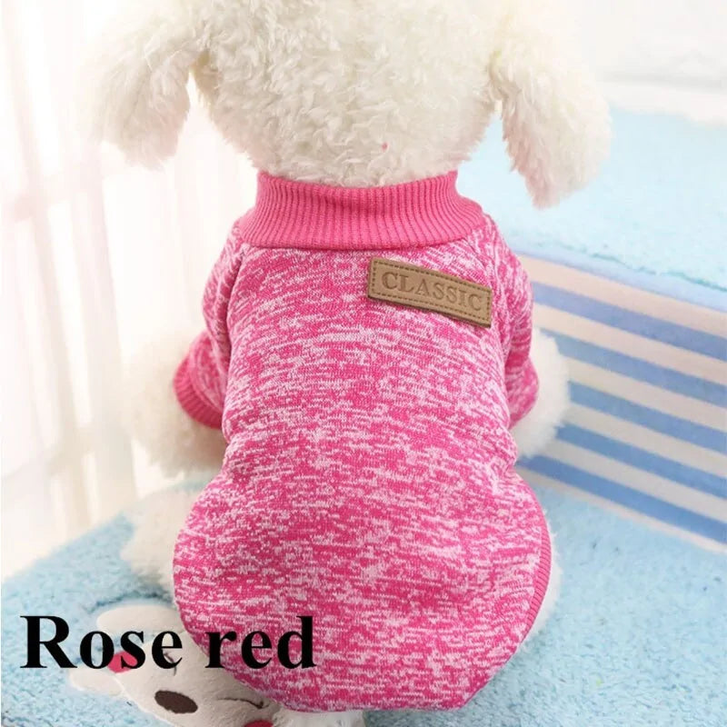 Classic Warm Puppy Pet Cat Winter Fashion Clothes - Simply Great Gear