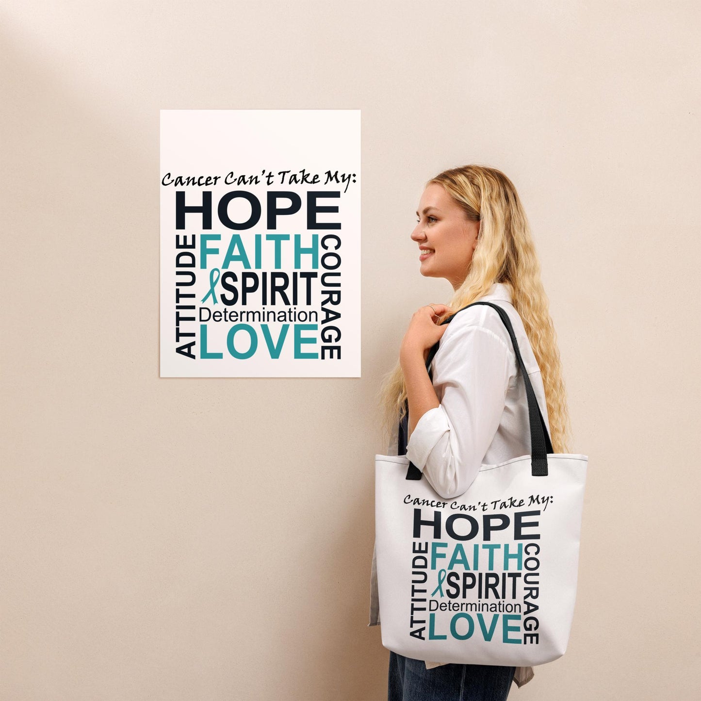 Hope & Faith - Tote bag - Simply Great Gear