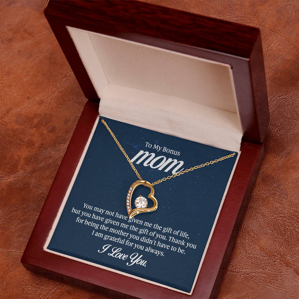 Forever Love Necklace - To My Bonus Mom - Simply Great Gear