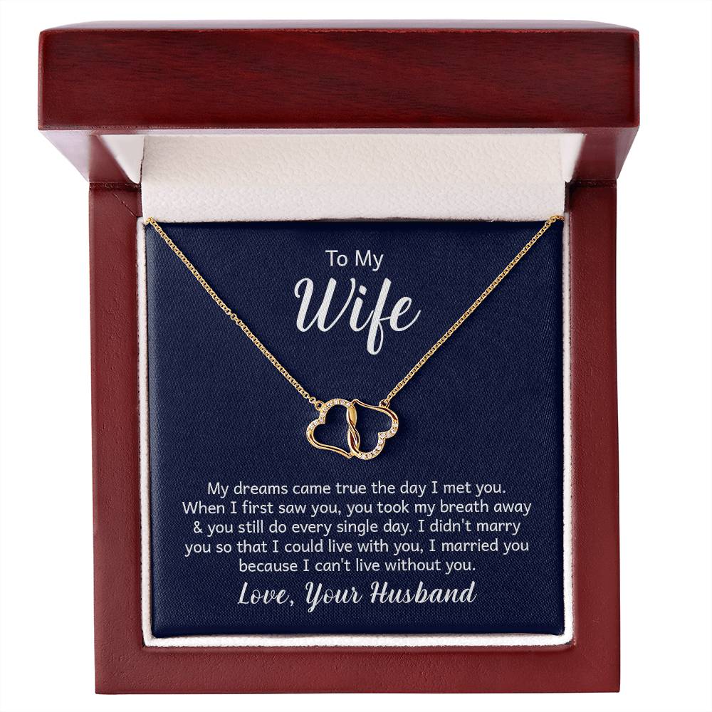 Everlasting Love Necklace - For Wife From Husband - Simply Great Gear