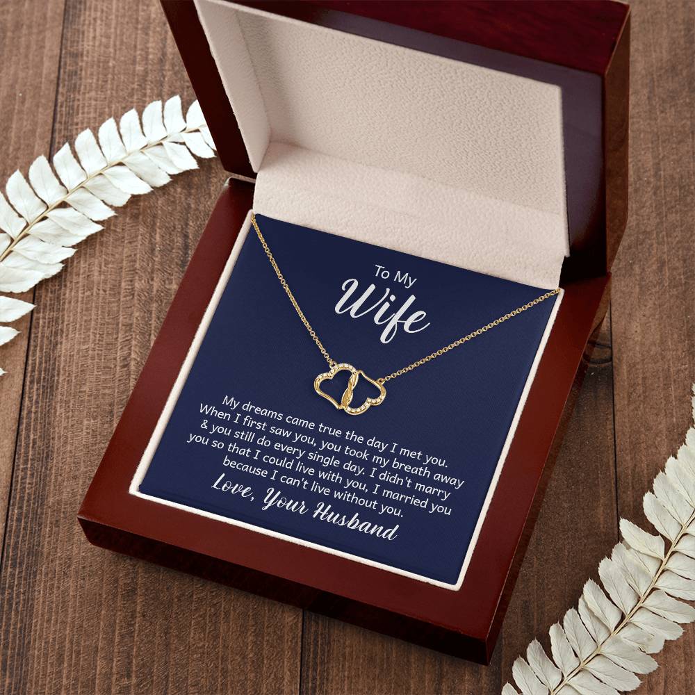 Everlasting Love Necklace - For Wife From Husband - Simply Great Gear