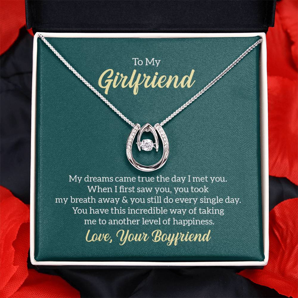 Lucky In Love Necklace - For Girlfriend - Simply Great Gear