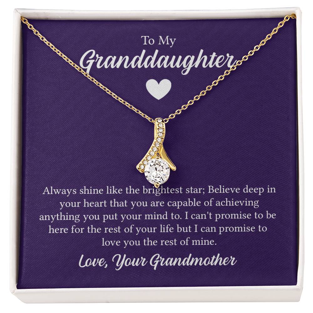 Alluring Beauty Necklace - For Granddaughter From Grandmother - Simply Great Gear