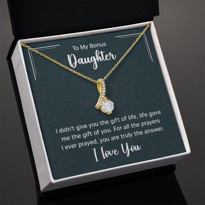 Alluring Beauty Necklace - For Bonus Daughter - Simply Great Gear