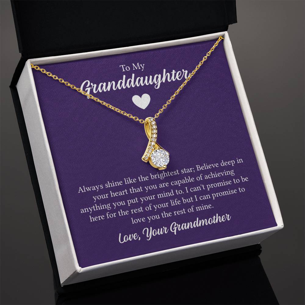 Alluring Beauty Necklace - For Granddaughter From Grandmother - Simply Great Gear