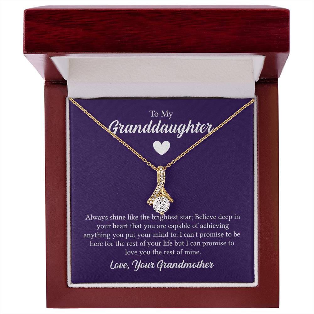 Alluring Beauty Necklace - For Granddaughter From Grandmother - Simply Great Gear