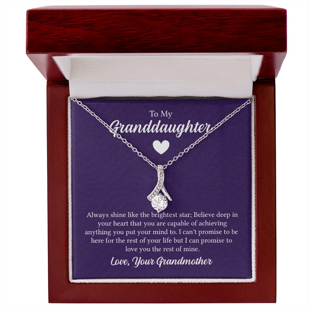 Alluring Beauty Necklace - For Granddaughter From Grandmother - Simply Great Gear