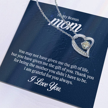 Forever Love Necklace - To My Bonus Mom - Simply Great Gear