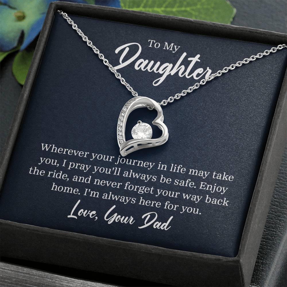 Forever Love Necklace - For Daughter From Dad - Simply Great Gear