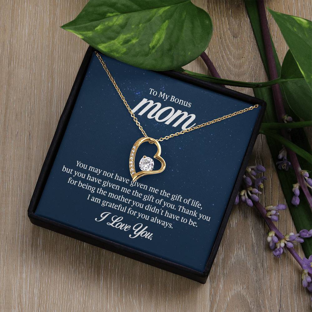 Forever Love Necklace - To My Bonus Mom - Simply Great Gear