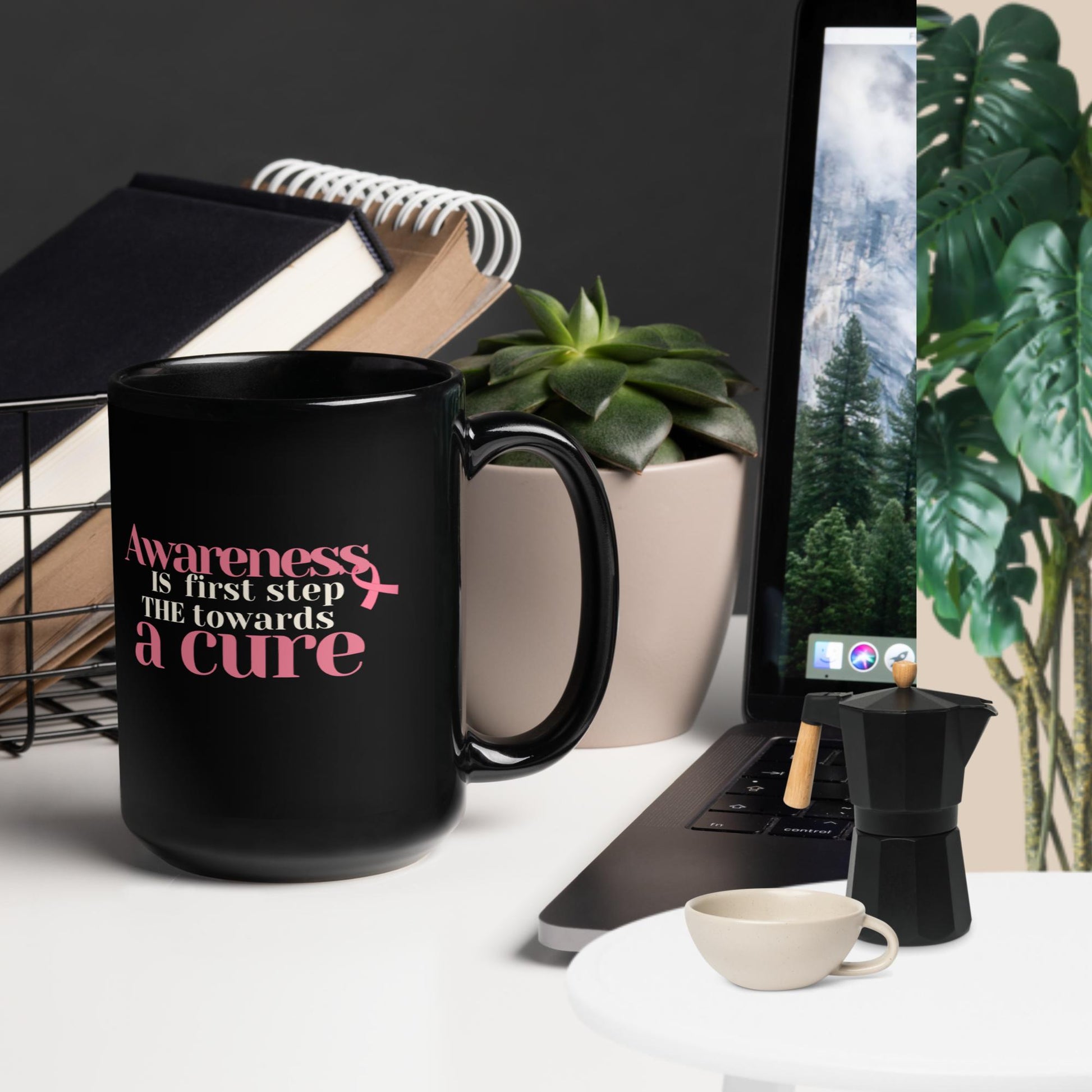 AWARENESS - Black Glossy Mug - Simply Great Gear