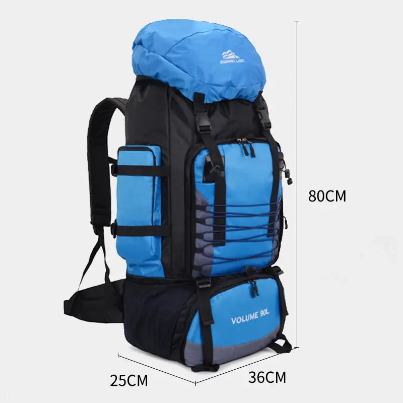 90L Outdoor Travel Backpack for Camping and Hiking - Simply Great Gear