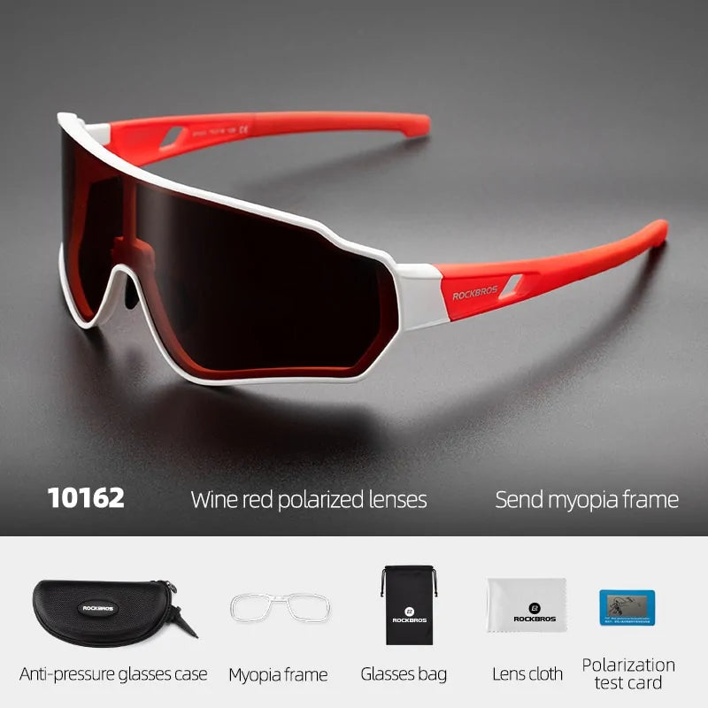 Men's Polarized Cycling Sunglasses - Simply Great Gear